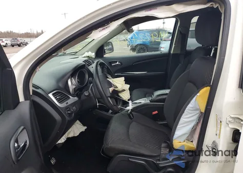 2018 Dodge Journey Se from USA, damaged, VIN 3C4PDCABXJT427307